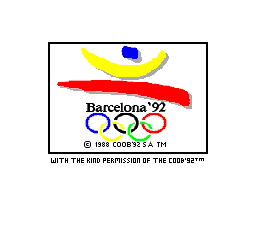 Olympic Gold Title Screen